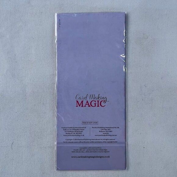 4pc Butterfly and Flower Die Cut Card Making Magic by Christina Griffiths - Picture 2 of 2